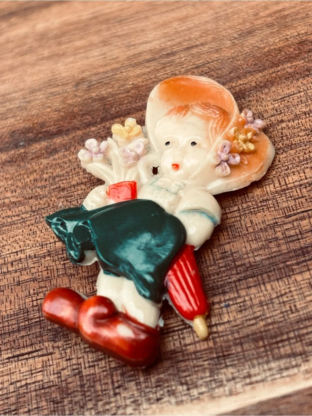 Vintage unsigned celluloid